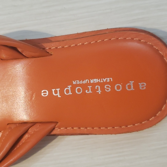 Apostrophe Leather Upper sandal - Picture 5 of 5